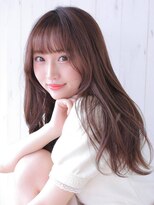 アグ ヘアー ゼル 東浦店(Agu hair zele) 《Agu hair》似合わせカットで大人ガーリーロング