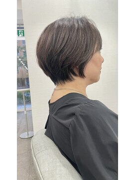 メモリーズ 水天宮前店(Memories) 大人可愛い30代40代50ショートボブショート丸みショート