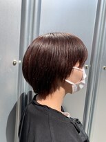 ネオリーブエクラ 上野御徒町店(Neolive eclat)&nbsp;秋カラー　ボルドー