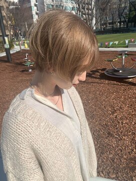 チル(CHILL) ミルクティーグレージュカラー＊ショート