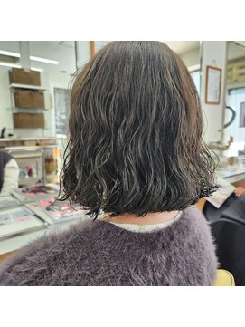 ヘアースポットイング(ing) カット+パーマ