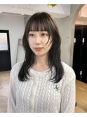 イメチェン/ハッシュカット/フルバング/似合わせカット/ボブ