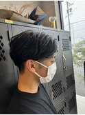 爽やかナチュナル ニュアンスパーマ メンズカット