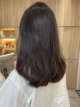 ウェイズトウキョウ 新宿店(Ways TOKYO) 透明感たっぷりラベンダーグレージュ×レイヤースタイル