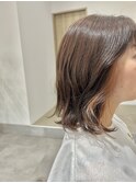ブリーチなしのインナーカラーカラー☆