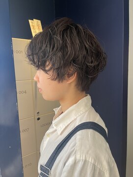 コワファースト 大分(COIFF1RST) マッシュショートのパーマスタイル