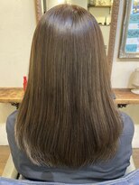 ベレッタ 枚方店(veretta.)&nbsp;ハイトーンでもサラサラストレート　担当 小林/ストレートロング