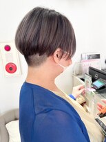 バブ バイネオリーブ(Bab by neolive)&nbsp;ツーブロック女子/刈り上げ女子/ショート/ダークアッシュ