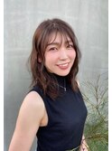 ゆるふわ×シースルーバング
