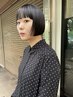 カット+ストレートパーマ+bykarteトリートメント