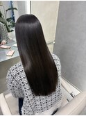 カットカラー髪質改善トリートメント