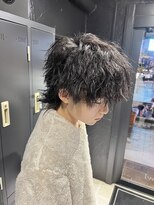 アウル 心斎橋(owl)&nbsp;マッシュウルフ/メンズウルフ/ツイストスパイラルパーマ/ウルフ