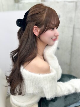 アリュウル 表参道 青山(Allure) 結んでも可愛い盛れるお顔まわりカット◯伊藤