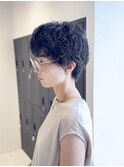 【くせ毛カット】カーリーショート
