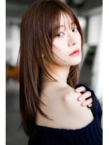 レノラ 本町(LENORA)&nbsp;☆レイヤーカット毛先ワンカールくせ毛風カール薄めバングデジパ