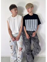 メンズサロン キング 枚方店(Men’s salon K!ng)&nbsp;波巻きツイストスパイラルパーマ/フェザーパーマ/眉毛/メンズ