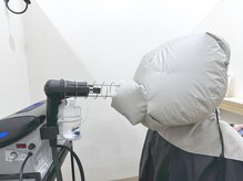 ナノスチームで内部浸透を高める準備