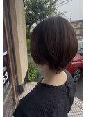 ショート・ショートボブ・手ぐし・ノーセット