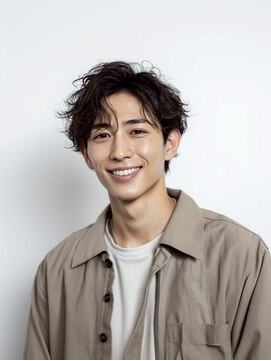 e.m.a プレミアムビューティーサロン 栄駅店(e.m.a PREMIUM BEAUTY SALON) センターパート/韓国マッシュ/スペインカール