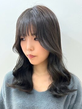 ジ エクト リアン 箕面店(The Ect Lien) 似合わせロングレイヤー◇韓国風巻き・暗髪カラー