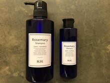 エイチエイチ(H.H.)の雰囲気（オリジナルシャンプー、ローズマリー!!）
