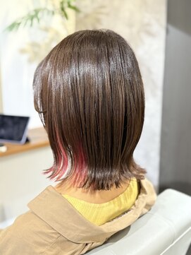 ウィート(wheat) イヤリングカラー×ピンク♪