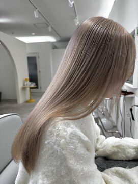 ハイネ(hyne) やわらかいミルクティーグレージュ