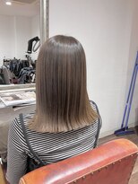 ヘアメイク アンフィ(amphi)&nbsp;【冬の大人カラー】艶感ブランジュ ..~*＊.