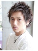 平成風束感ショートウルフ里中ハル表参道