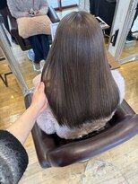 ウニュ(unu.) ミルクティーカラー/透明感カラー/グレージュ