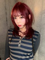 ネハス(nehus.)&nbsp;ハッシュカット/レイヤーカット/ブリーチ/ウルフカット/原宿