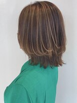 ヘアーアンドメイク アンジュ 中野店(Hair&Make ange) レイヤーボブ×バレイヤージュ