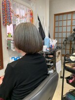 サロン ド シルク 前髪ありボブ