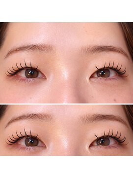 ジャストビューティ ルフレ 金沢八景店(Just Beauty Rufure) マツエク120本　グラマー　フラットラッシュ　cカール10～12mm
