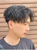 ツイストスパイラル/メンズ/シャドウパーマ/波巻きパーマ