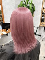 シールドヘアー 沖縄 新都心(C'LD Hair) ペールピンク/那覇美容室/おもろまち美容室