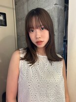 オルガ ヘアアンドメイク(Oluga hair&make)&nbsp;layer＋brown color