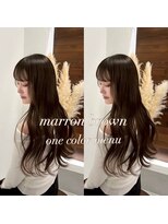 フラワーズビィーオーディー(FLOWERS BOD)&nbsp;マロンブラウン