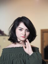 グロッシー(GLOSSY) 大人長めボブ