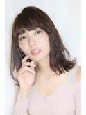 【neolive nico 大井町店】鎖骨ミディ くびれヘア 外ハネ