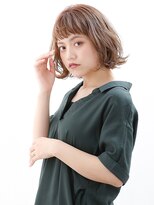 オーブ ヘアー アムール 学芸大学店(AUBE HAIR amour) 【AUBE HAIR】大人愛されフリンジミディ