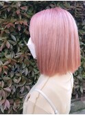 ペールサーモンピンク【瀬川】似合わせカット/デザインカラー
