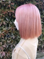 ネオヘアー 曳舟店(NEO Hair)&nbsp;ペールサーモンピンク【瀬川】似合わせカット/デザインカラー