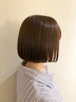 トレパルッキエーレサカイ(tre parrucchiere sakai) ［-tre-］イルミナカラーオリーブ×髪質改善