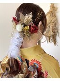 『安部萌華』成人式アレンジ☆