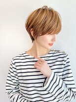 小顔/ひし形/クビレ/丸み/ボブ/20代/30/代/40代/大人ショート