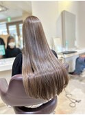 サラ艶ロング×ハイライト×インメトリートリートメント