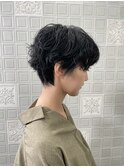 ハンサムショートパーマ