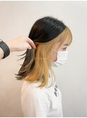インナーカラーブロンド◎