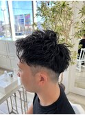 刈り上げアッパーショート ツイストスパイラル